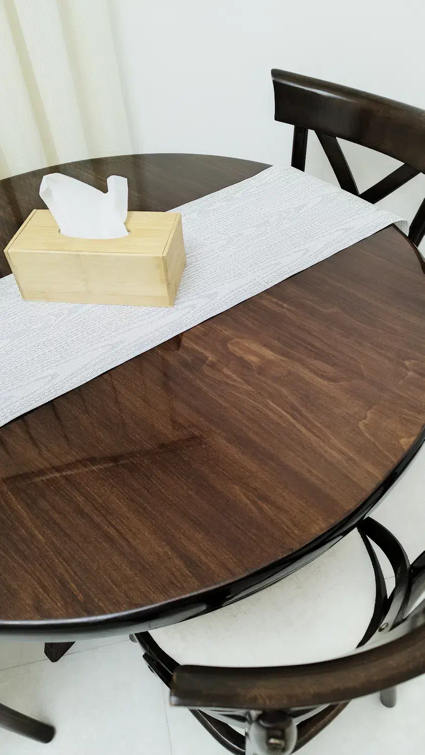 سرویس نهار خوری ۴نفره چوب راش|میز و صندلی غذاخوری|تربت جام, شاد|دیوار