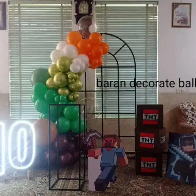 بادکنک آرایی باران|خدمات پذیرایی، مراسم|یزد, |دیوار