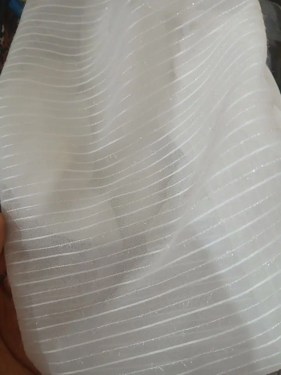 پرده حریر ضریح دار با یالان|پرده، رانر، رومیزی|بروجرد, |دیوار