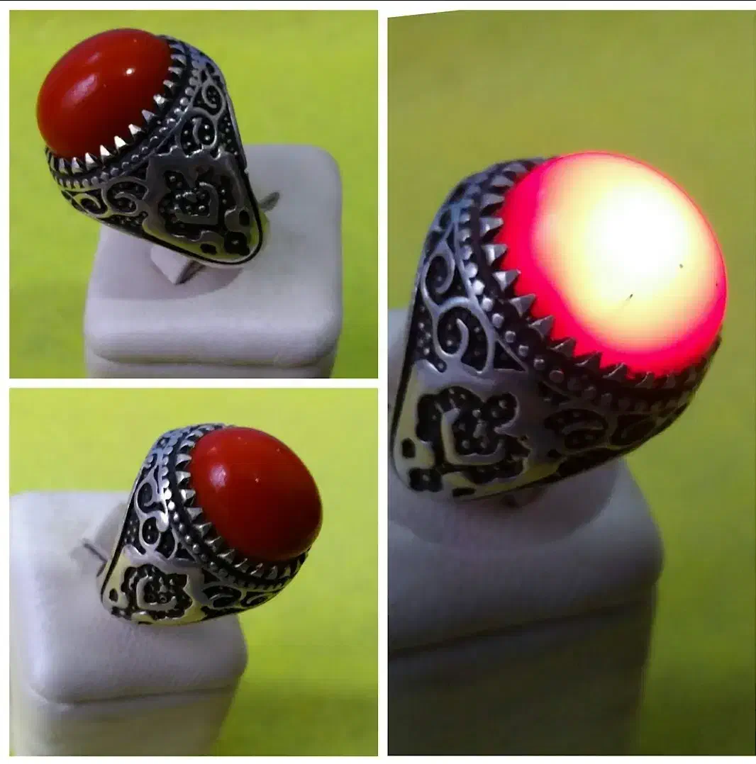 گوهر انگشتر نور افشان|بدلیجات|شیراز, سرو|دیوار