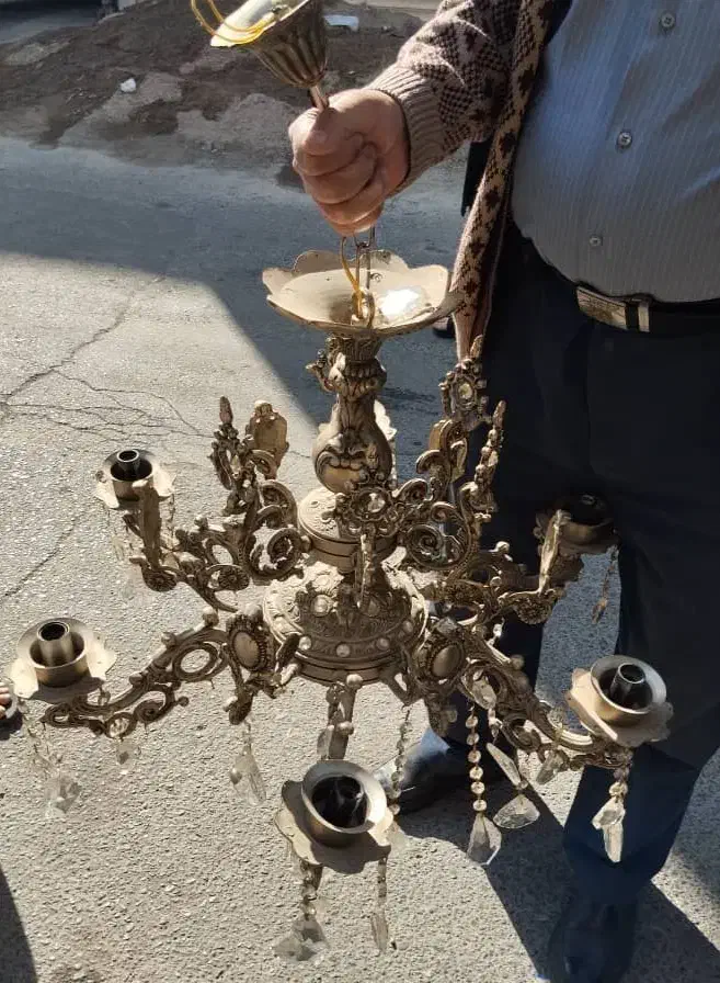 لوستر در حدنو|لوستر و چراغ آویز|تبریز, |دیوار