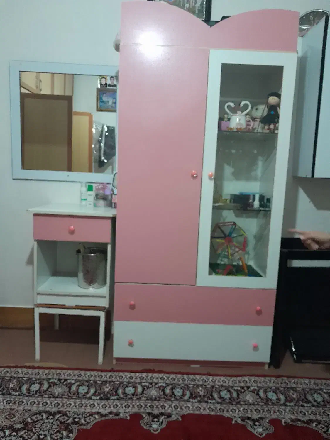 کمد لباس دخترانه|جاکفشی، کمد، دراور|میاندوآب, |دیوار