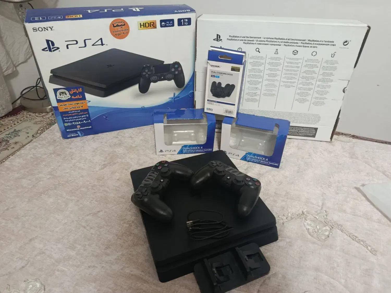 ps4 slim|کنسول، بازی ویدئویی و آنلاین|مشهد, شفا|دیوار