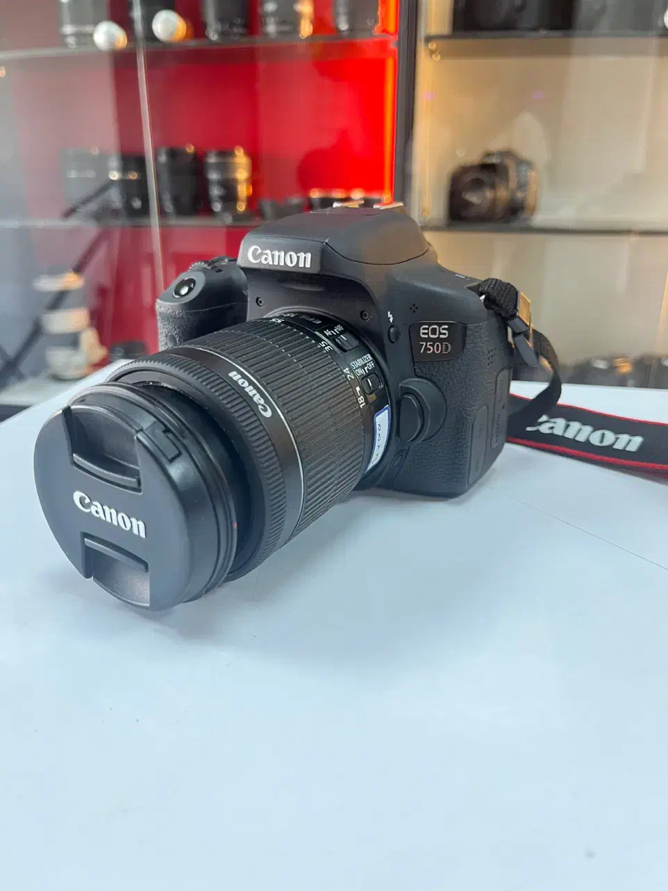دوربین کنون Canon 750d +18-55mm قیمت شگفت انگیز|دوربین عکاسی و فیلم‌برداری|کرج, گلشهر|دیوار