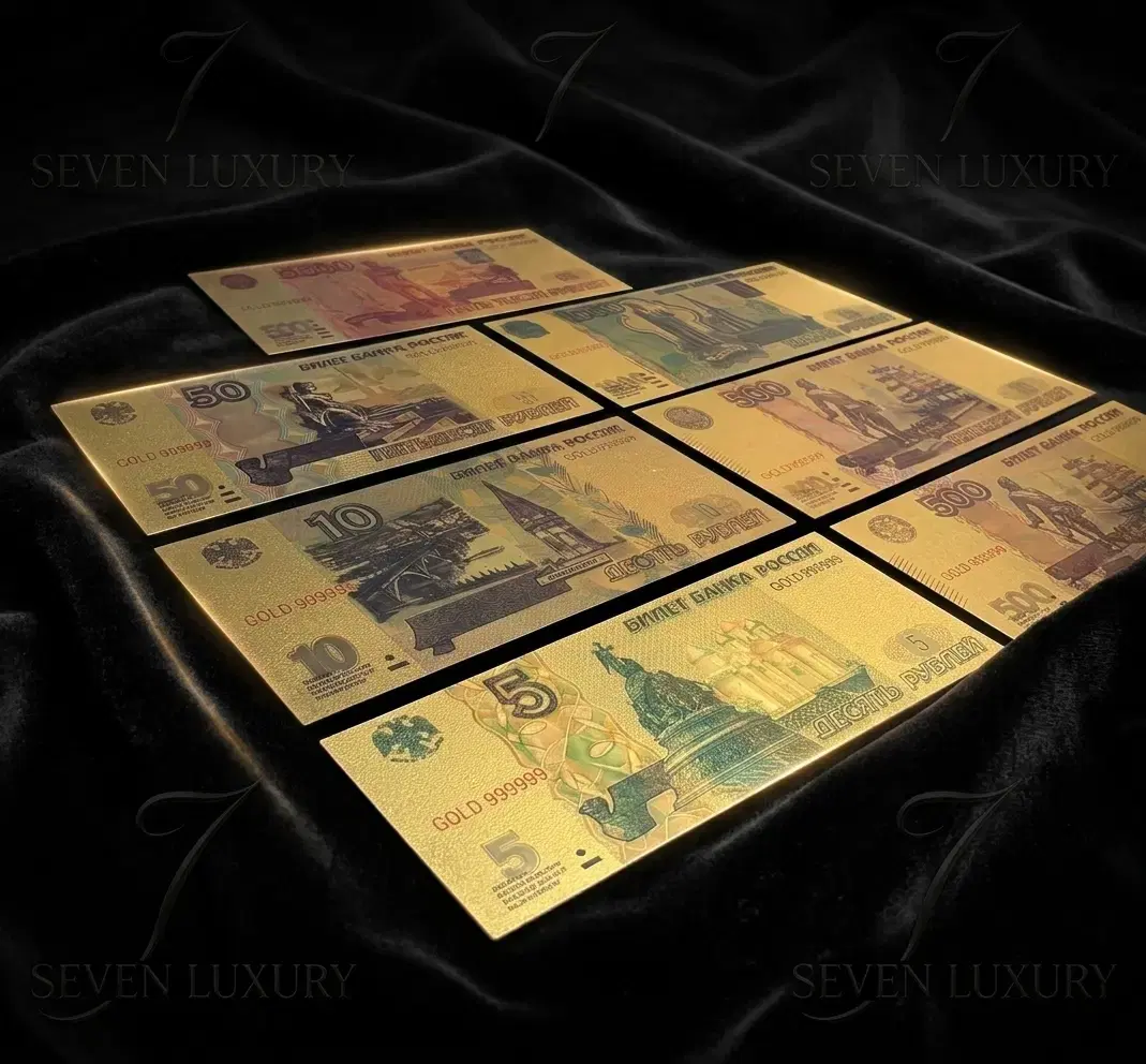 ست۷عددی روبل روسیه 5.5000 Imperial24kGold Edition|کلکسیون سکه، تمبر، اسکناس|تهران, سیمای ایران|دیوار