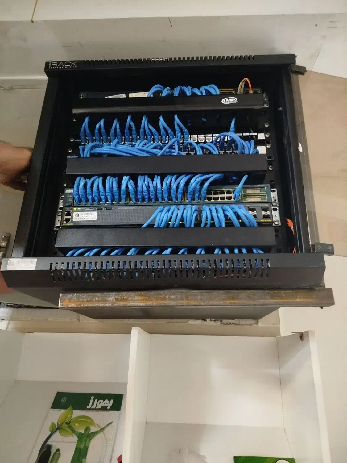 کابل کشی شبکه،پسیو،نصب دوربین|خدمات رایانه‌ای و موبایل|تهران, جردن|دیوار