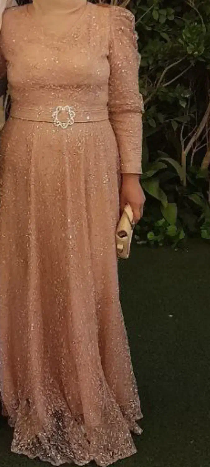 لباس مجلسی شیک نو سایز۴۴تا۴۶ یک بار پوشیده|لباس|آمل, |دیوار