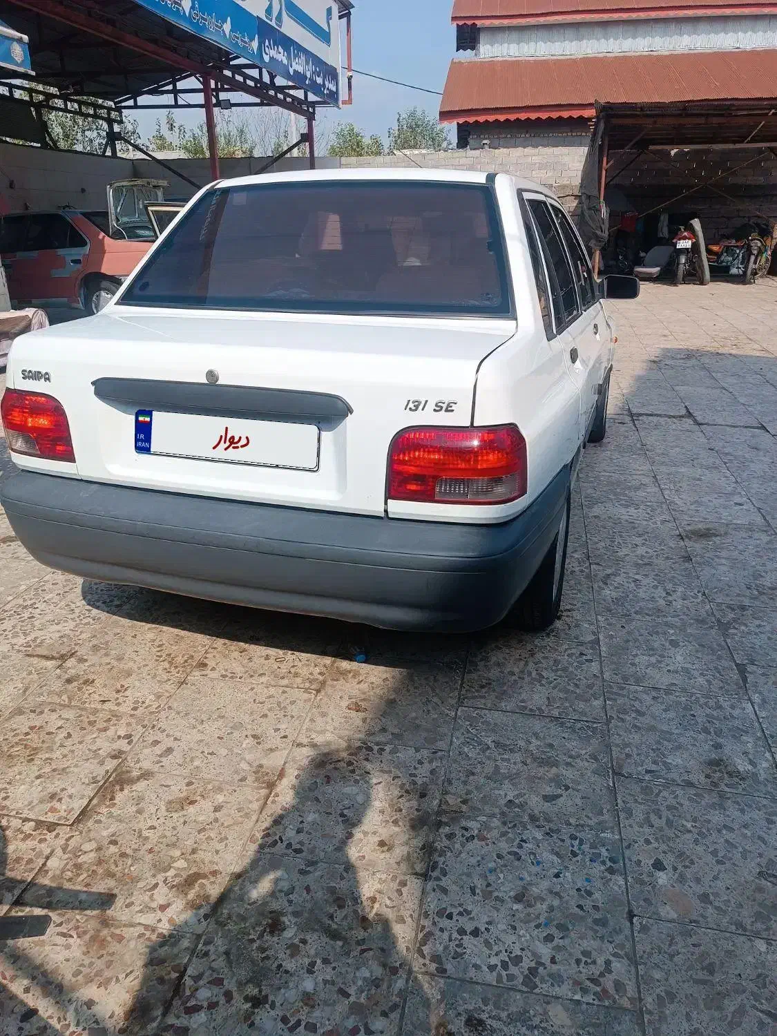 پراید 131 SX فول  93 بی رنگ|خودرو سواری و وانت|رشت, جانبازان|دیوار