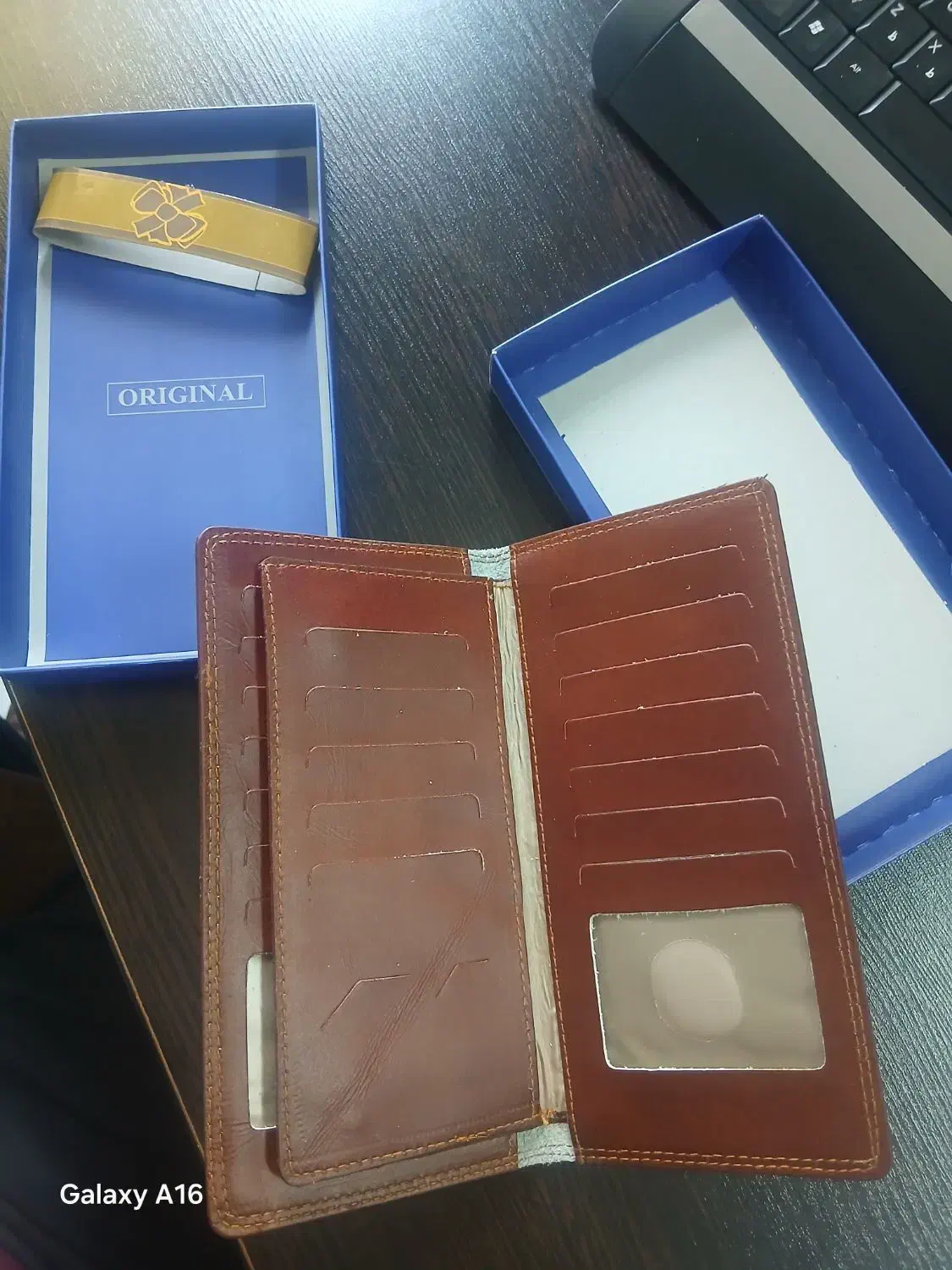 کیف پول چرم اصل سفارشی بانک مسکن|کیف، کفش، کمربند|زنجان, |دیوار