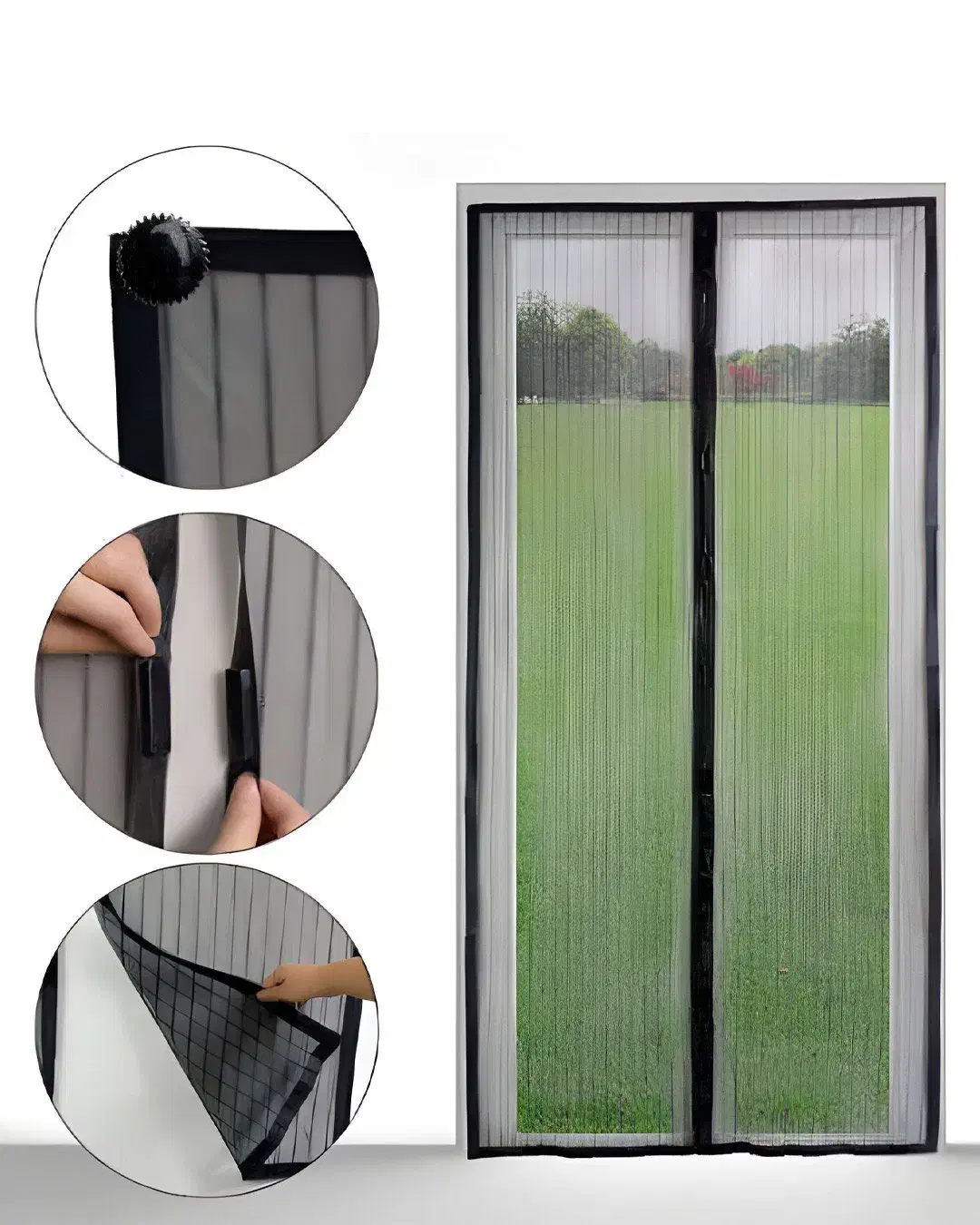 پرده توری مجیک|پرده، رانر، رومیزی|منوجان, |دیوار