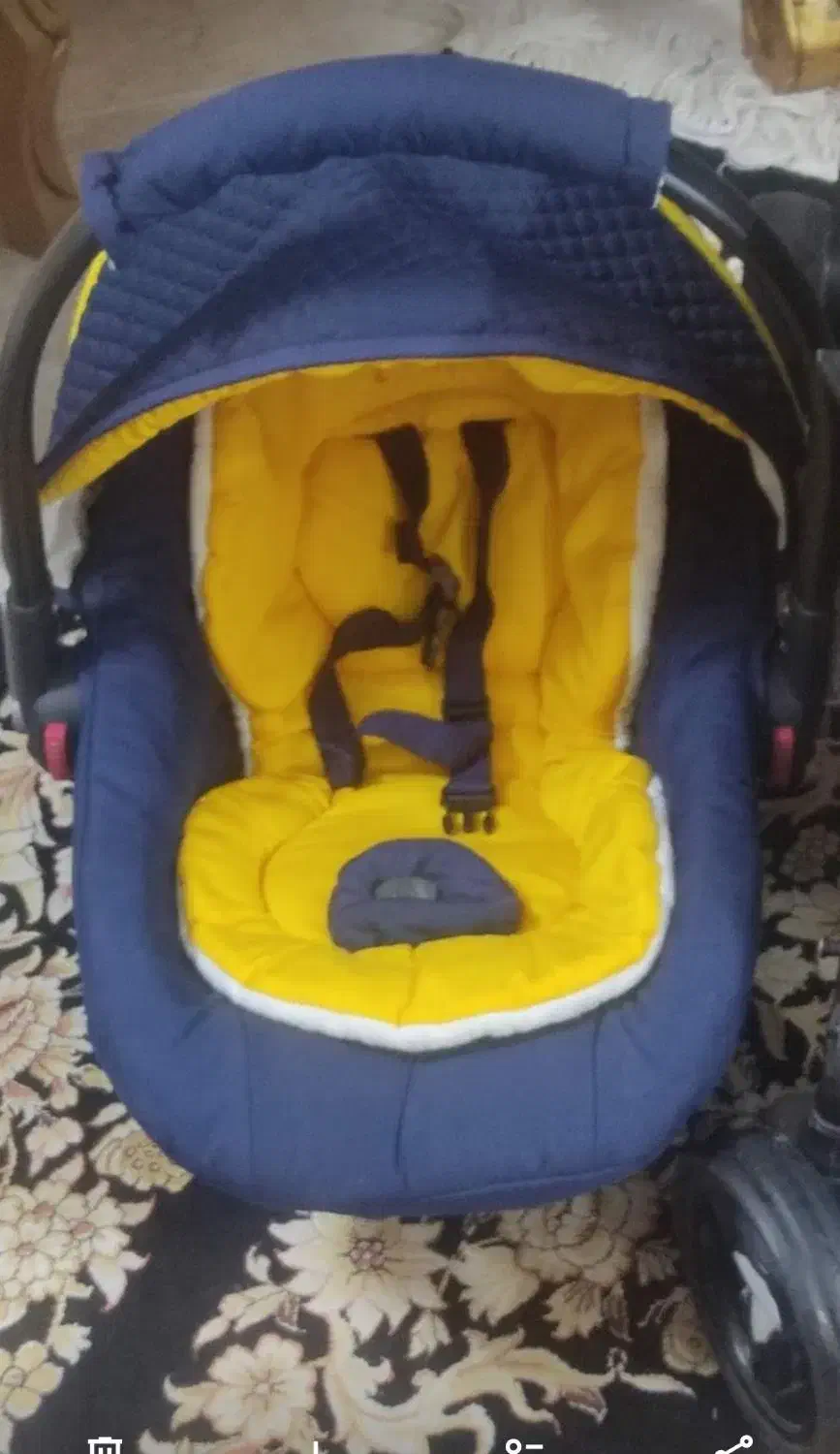 کریر دلیجان با قابلیت صندلی ماشین|کالسکه و لوازم جانبی|مشهد, مشکینی (شهرک غرب)|دیوار