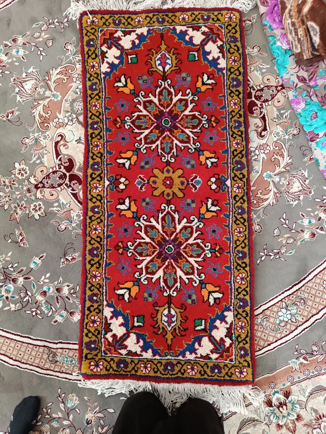 قالیچه دست  باف هریس|فرش|هریس, |دیوار