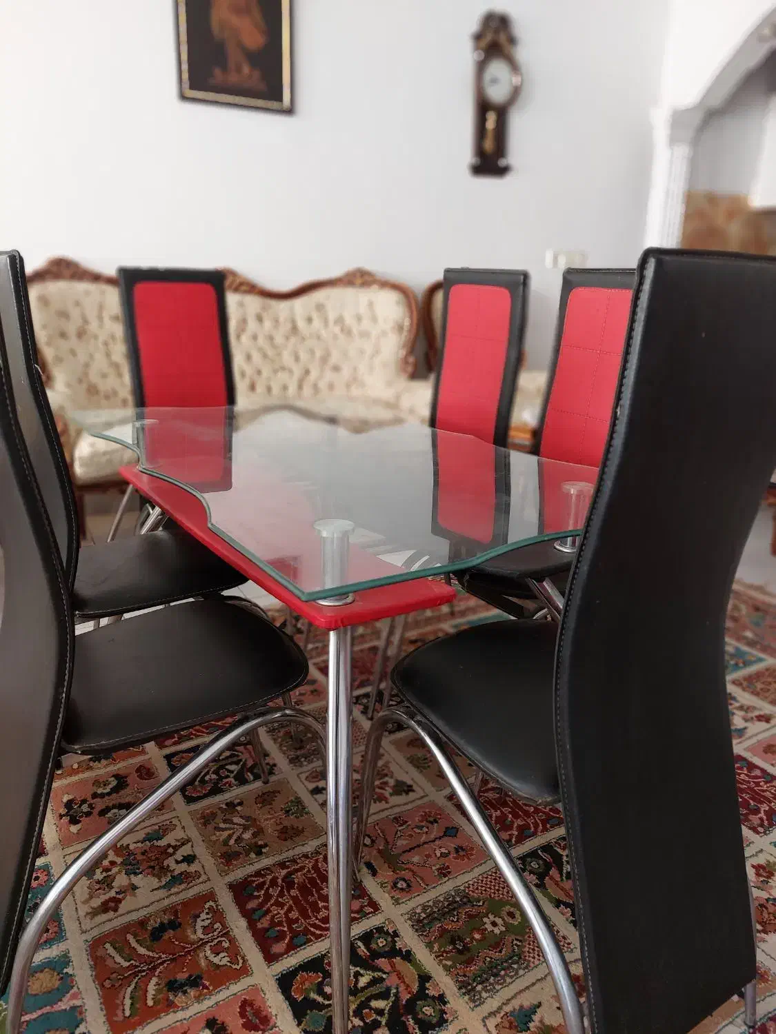 میزوصندلی نهارخوری۶نفره|میز و صندلی غذاخوری|بیرجند, |دیوار