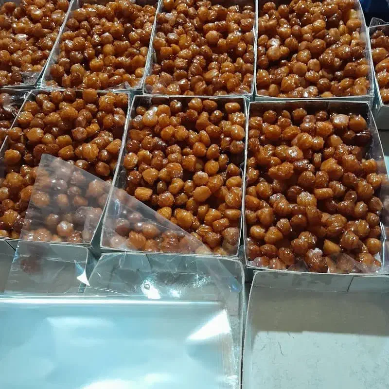 کیک بامیه کلمپه شیرینی|خوردنی و آشامیدنی|خاش, |دیوار