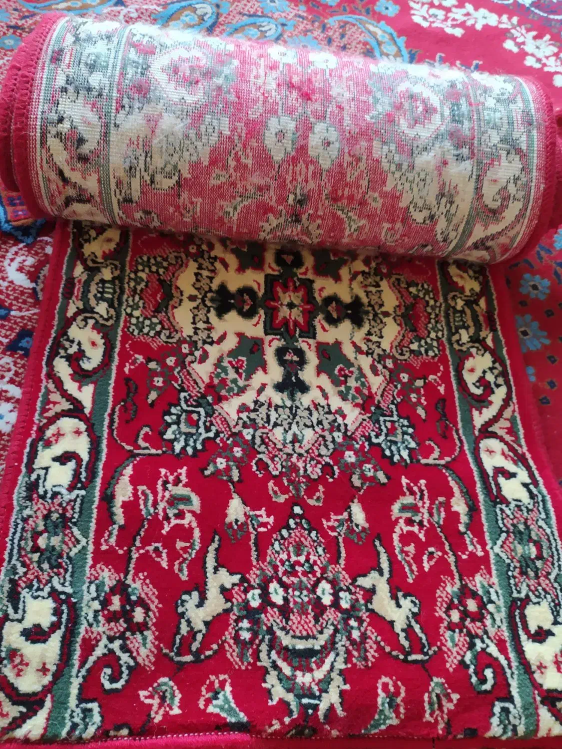 دو عدد فرش|فرش|تبریز, |دیوار