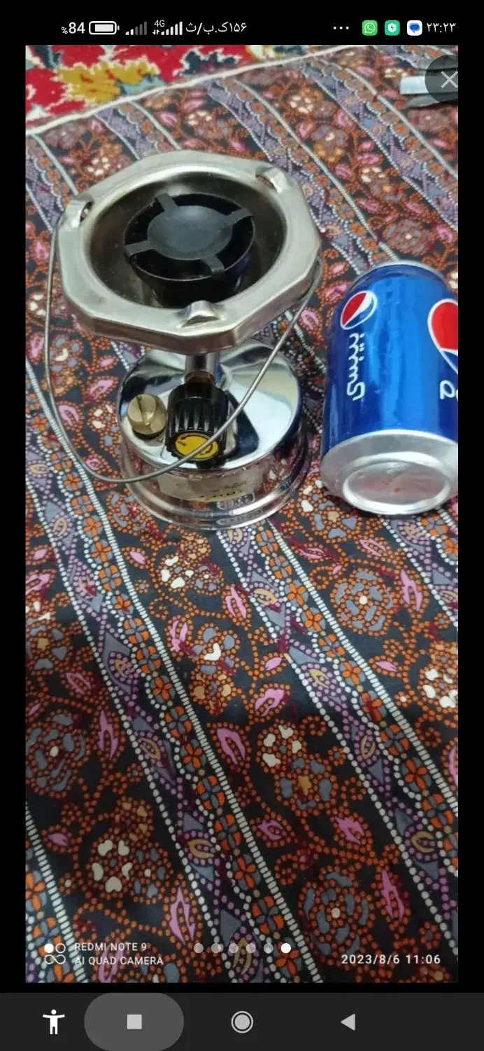 پکنیک ژاپنی فسقلی جیبی با سوخت بنزین|اجاق گاز و لوازم برقی پخت‌وپز|خاش, |دیوار