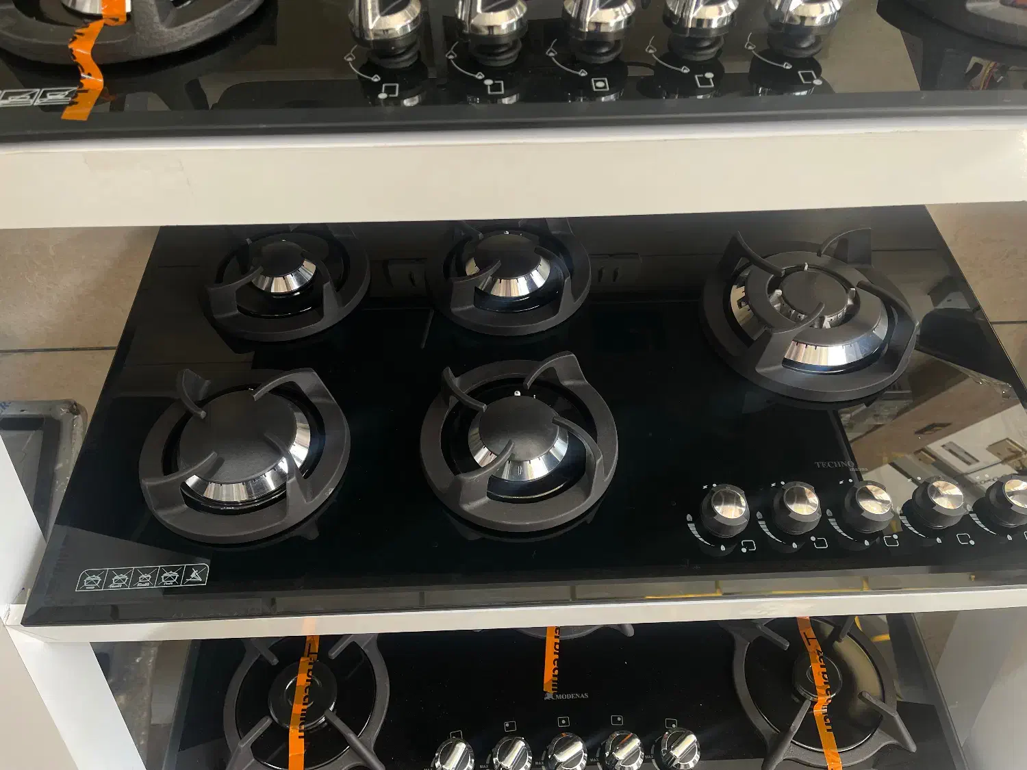 اجاق گاز توکار رومیزی شیشه و استیل مدلmk127|اجاق گاز و لوازم برقی پخت‌وپز|مشهد, نوید|دیوار