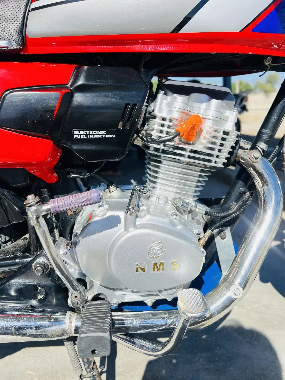 موتور سیکلت پرواز125cc انژکتور کف ساده|موتورسیکلت|پلان, |دیوار