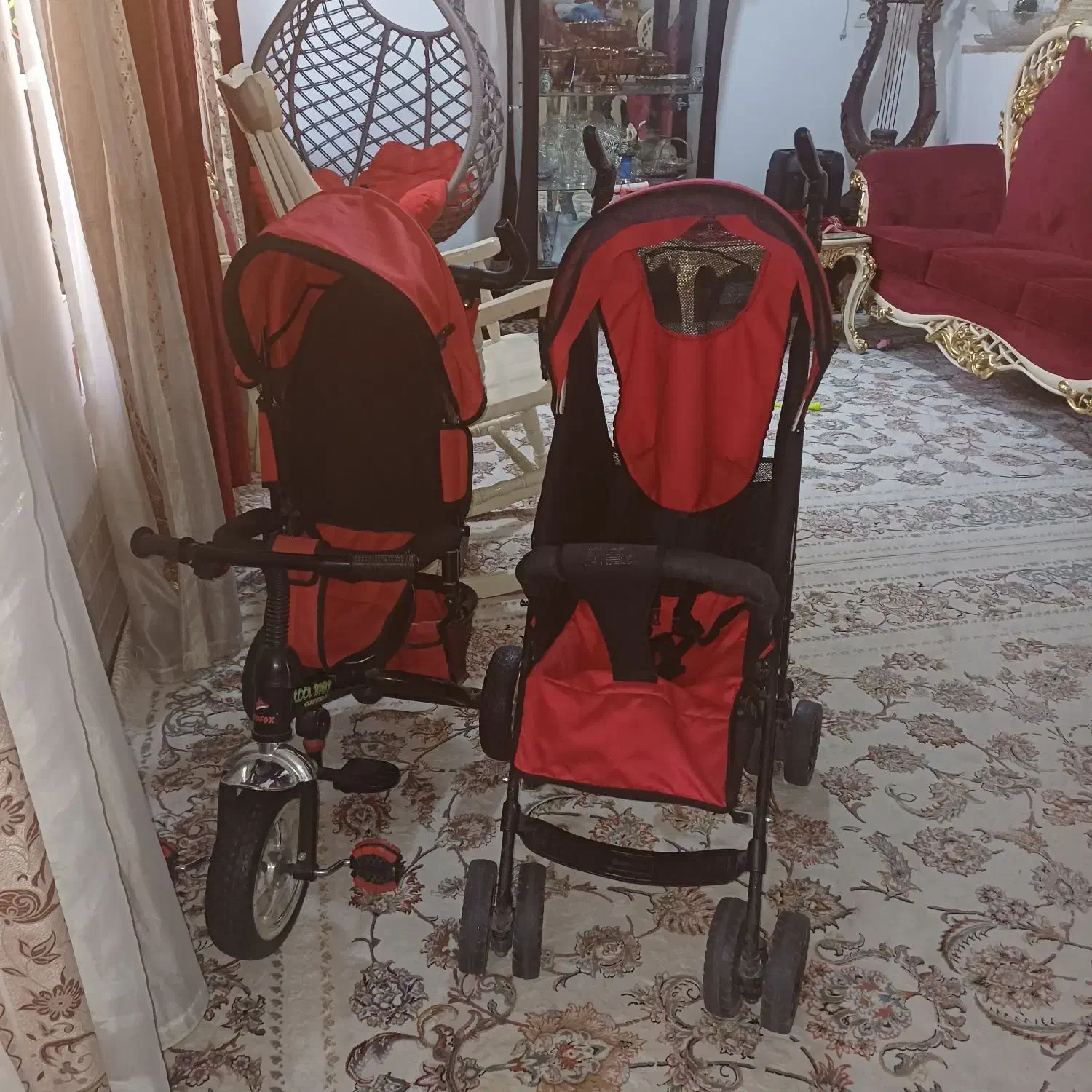 کالسکه عصایی و اسباب بچه|کالسکه و لوازم جانبی|شاهینشهر, گزبرخوار|دیوار