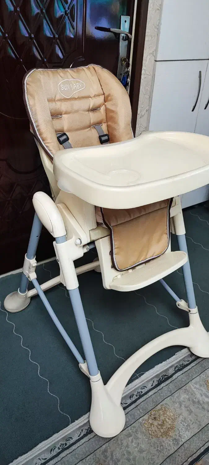 صندلی غذا کودک|تخت و صندلی بچه|اسلامشهر, شهرک مفیدی|دیوار