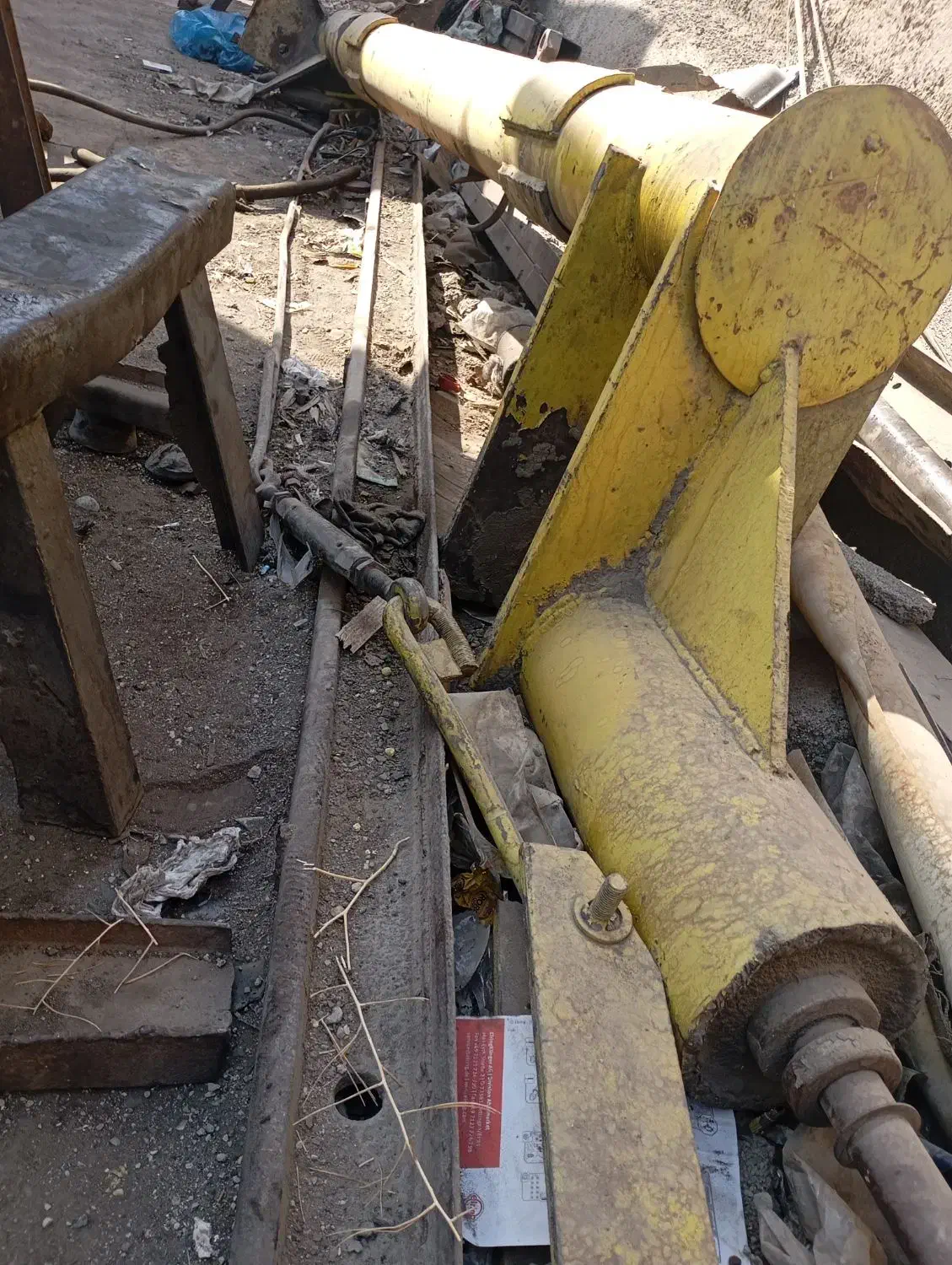 پایه جرثقیل کارگاهی پایه ثابت گردون 180درجه|ماشینآلات صنعتی|خاوران, |دیوار