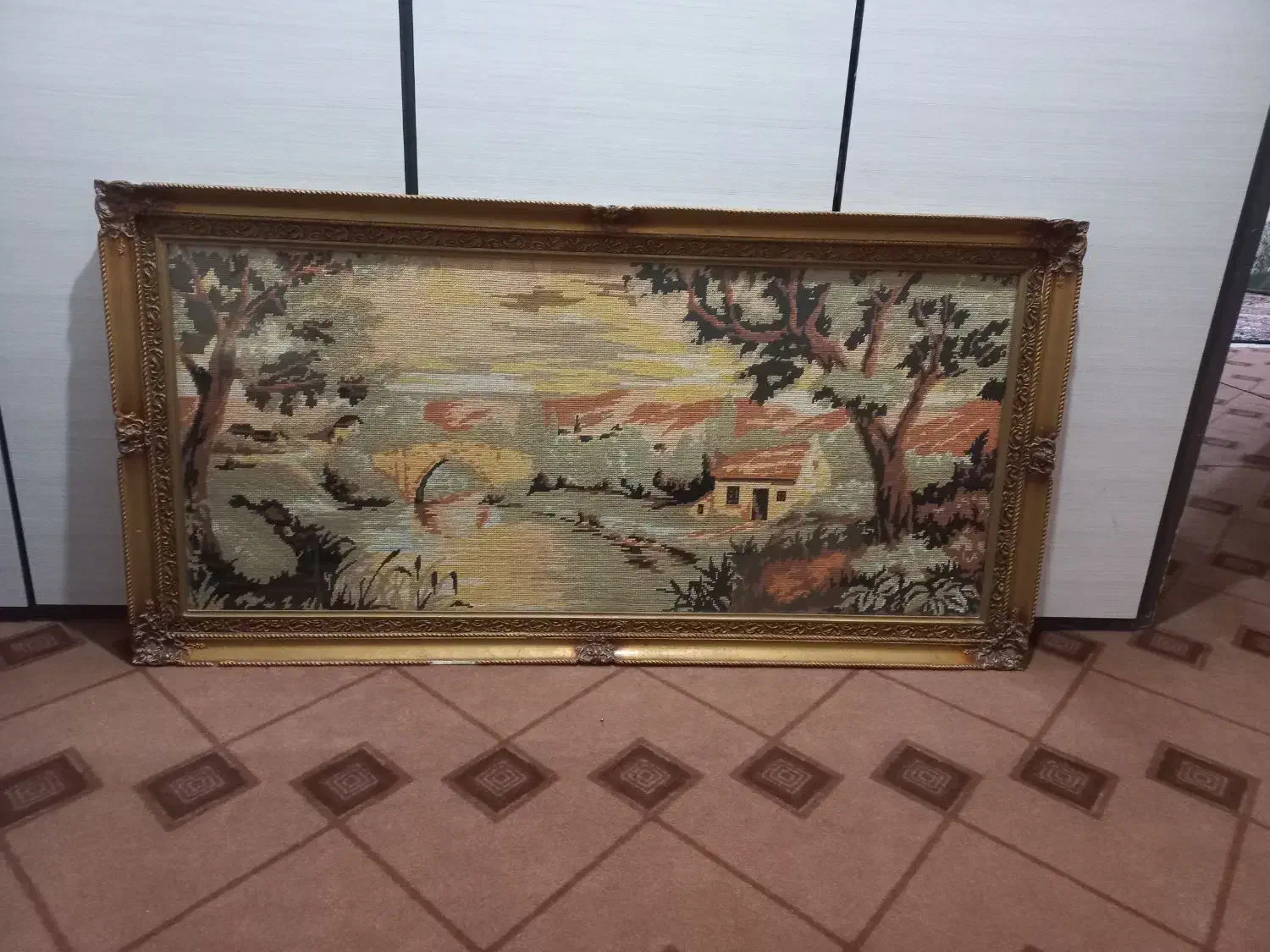 کوبلن بافی دست بافت|تابلو فرش|بوشهر, |دیوار