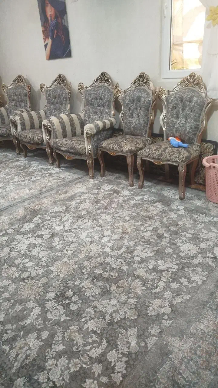 مبل نه نفره|مبلمان خانگی و میز عسلی|هشتگرد, هشتگرد قدیم|دیوار