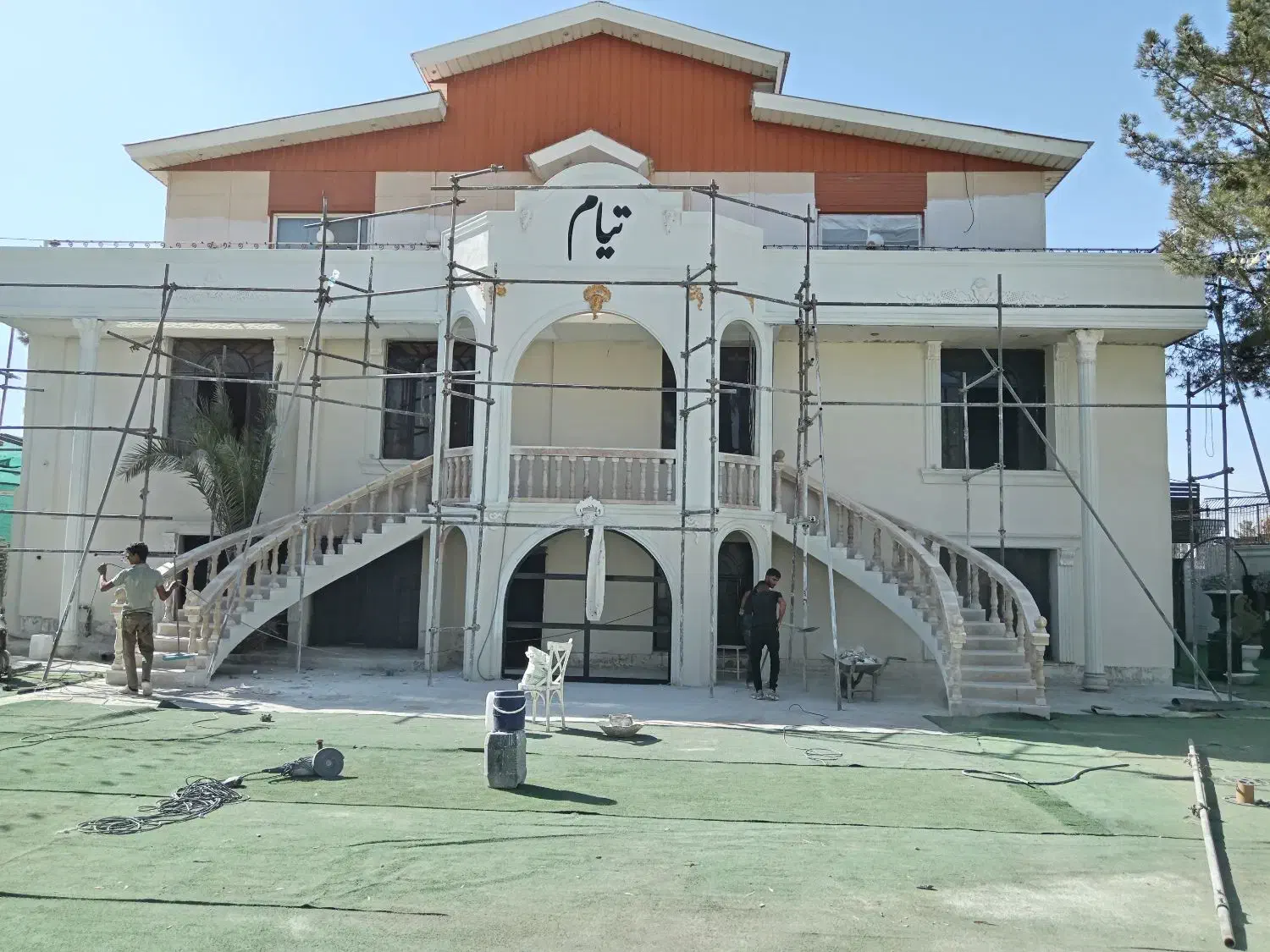 نصب نرده سنگی، نصاب نرده سنگ صراحی|خدمات پیشه و مهارت|اصفهان, محمودآباد|دیوار