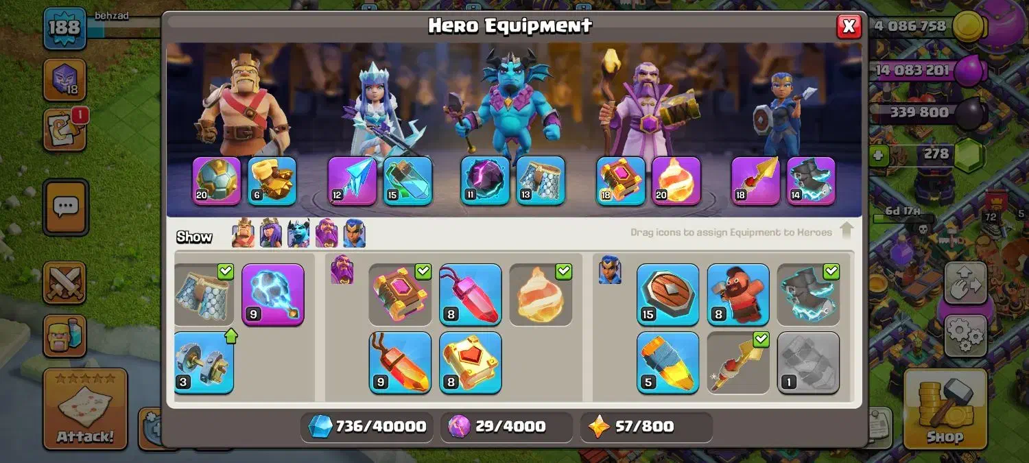 کلش تان ۱۵|کنسول، بازی ویدئویی و آنلاین|بروجرد, |دیوار