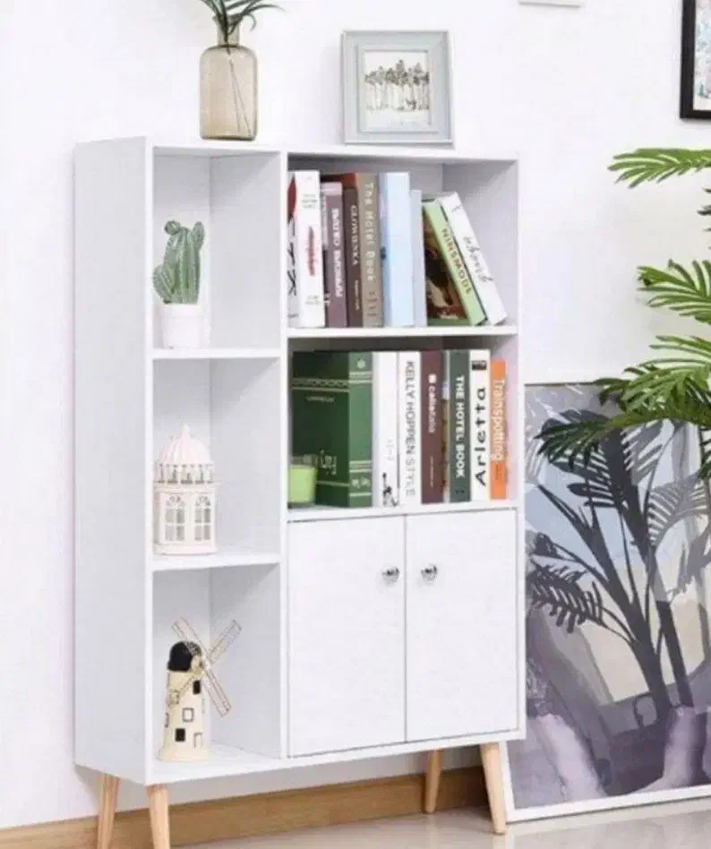 کتابخانه درب دار|کتابخانه، شلف، قفسه‌های دیواری|الوند, |دیوار