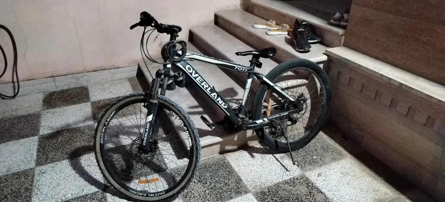 دوچرخه اورلند ترمز دیسکی تمیز  لاستیک خوب|دوچرخه، اسکیت، اسکوتر|کلاله, |دیوار