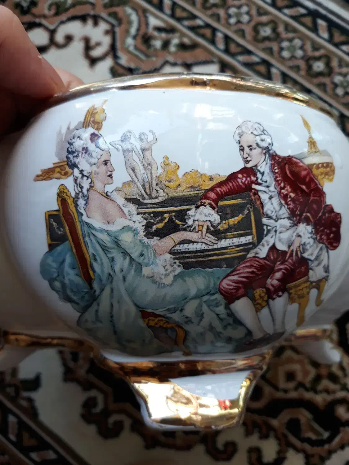 آجیل خوری قدیمی|کلکسیون اشیاء عتیقه|لاهیجان, شهید آوینی|دیوار