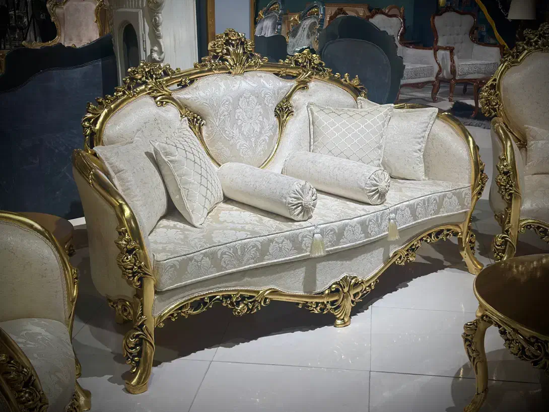 مبل استیل و سلطنتی ۹ نفره اشکی|مبلمان خانگی و میز عسلی|مشهد, وکیل‌آباد|دیوار