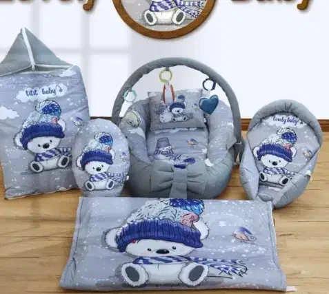 ست گاردار ۷تیکه مخمل نوزاد قیمت۱۵۰۰|اسباب و اثاث بچه|دورود, |دیوار