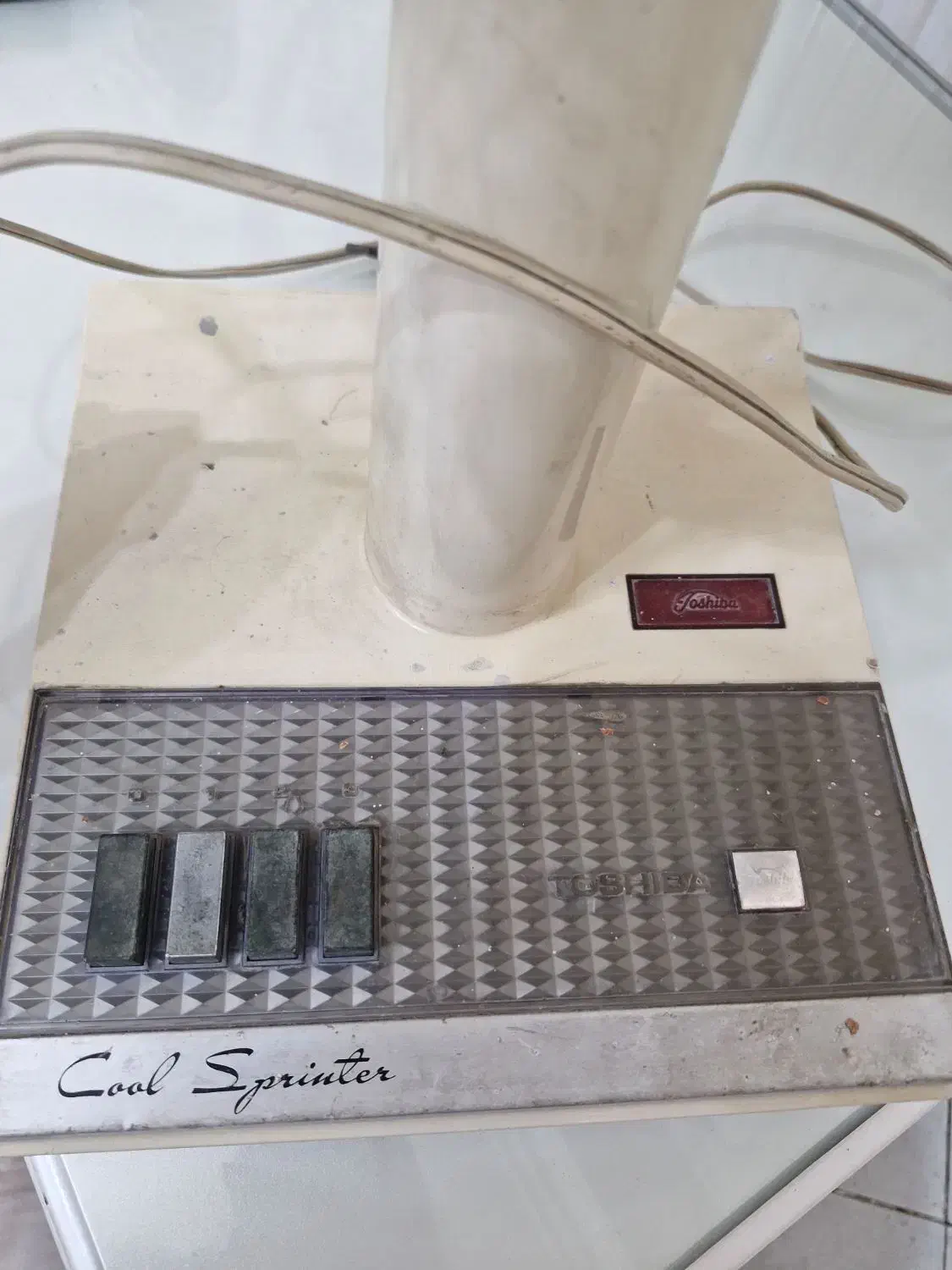 پنکه قدیمی توشیبا Toshiba|پنکه و تصفیه‌کنندهٔ هوا|ری, دیلمان|دیوار