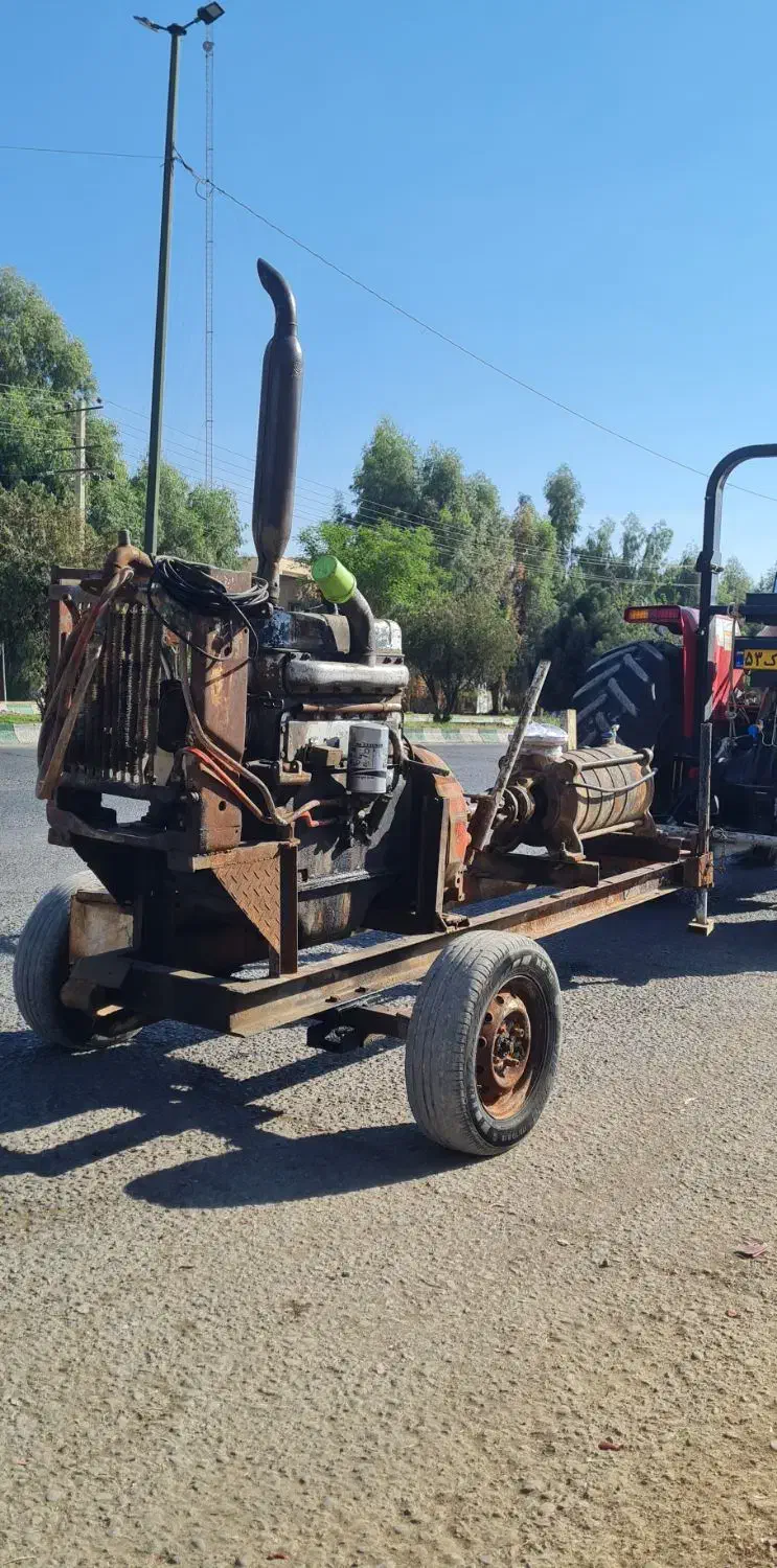 موتور اب کشاورزی رومانی ۶۵اسب بخار مصرف سوخت دیزلی|ماشین‌آلات صنعتی|پلدختر, |دیوار