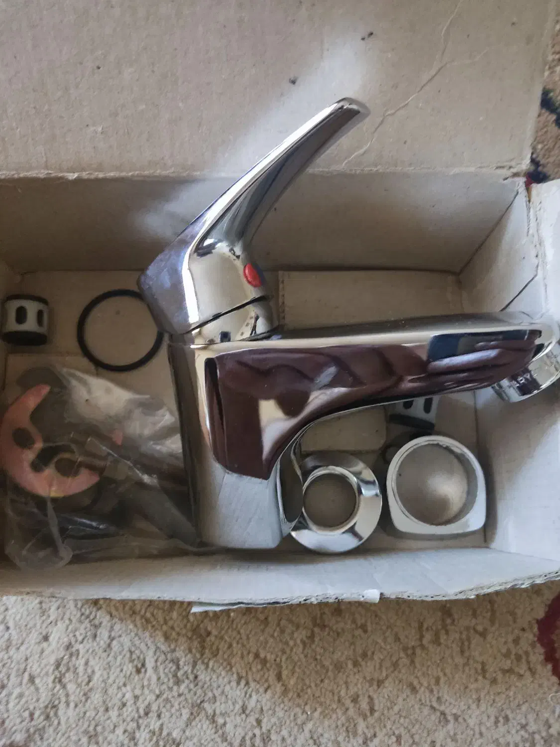 شیر آب حمام و روشویی|مصالح و تجهیزات ساختمان|مسجد سلیمان, |دیوار