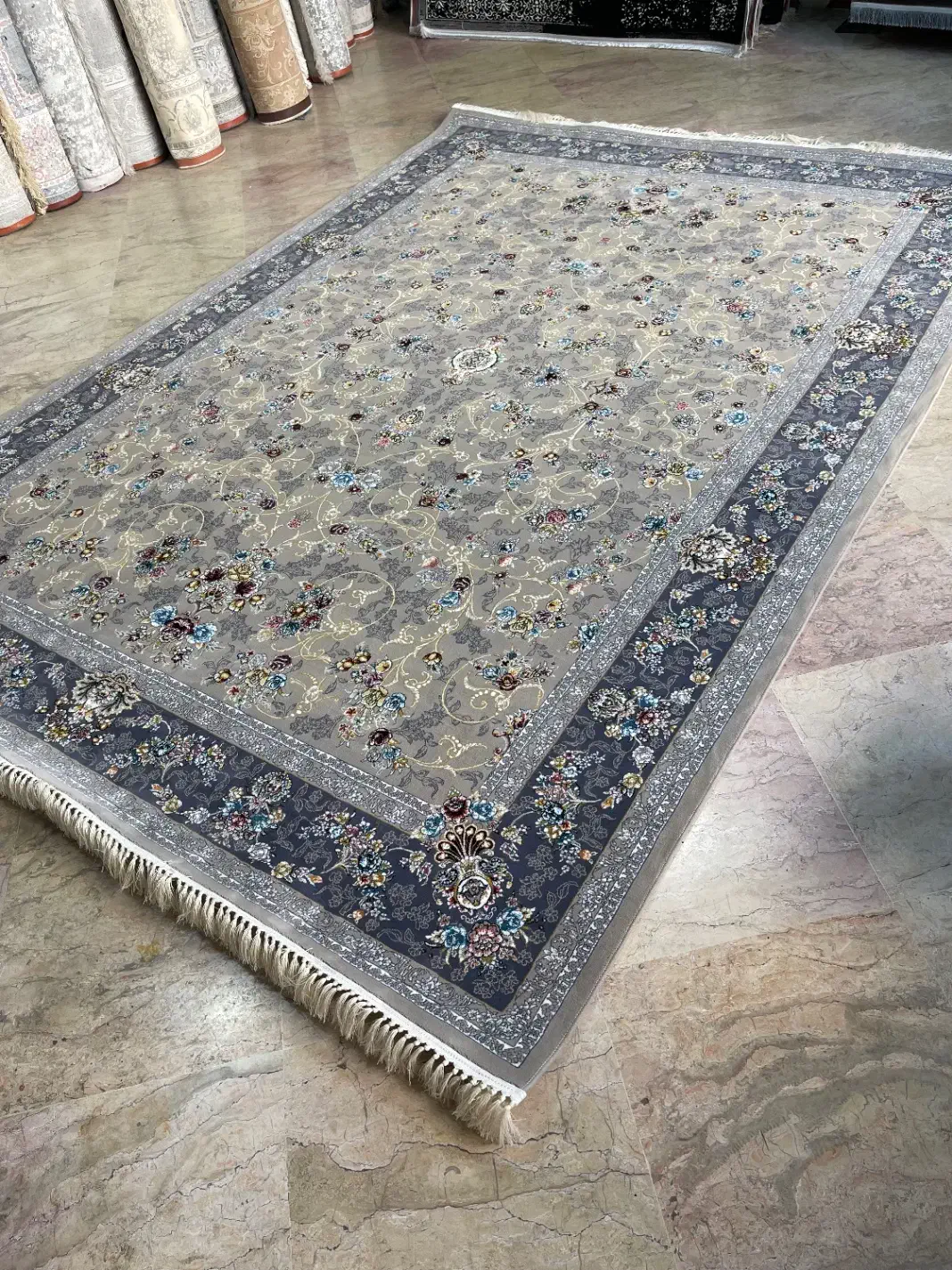 فرش700شانه تراکم 3000 نخ هیت ست|فرش|فردیس, منظریه|دیوار