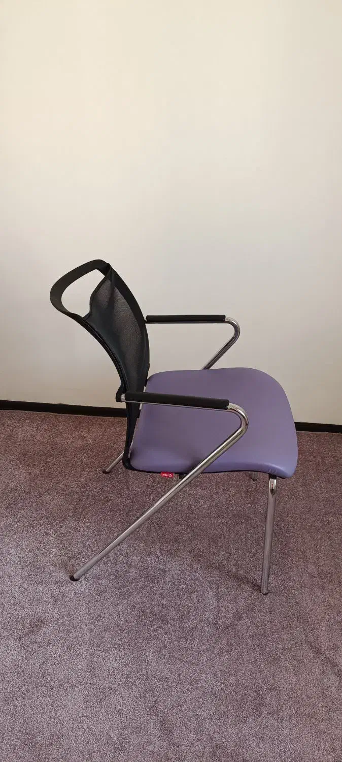 صندلی اداری نیلپر یاسی کاملا نو / صندلی تحریر|صندلی و نیمکت|پردیس, فاز ۱۱|دیوار