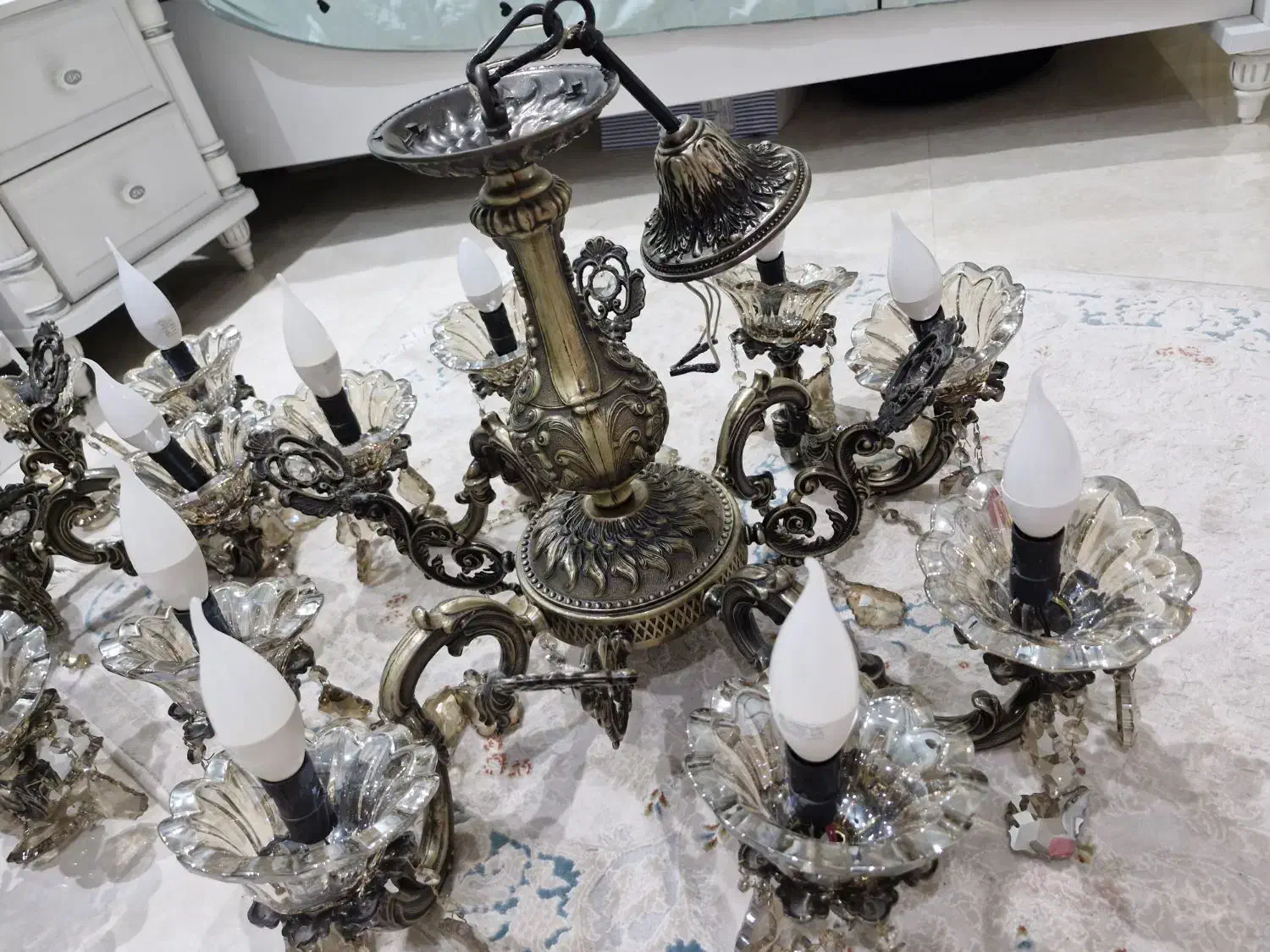 لوازم منزل|لوستر و چراغ آویز|مشهد, شهید فرامرز عباسی|دیوار