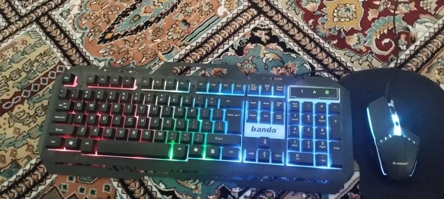 موس و کیبورد گیمینگ و اسپیکر و رم اینترنت pc|رایانه رومیزی|فردیس, شهرک شهید حسینی|دیوار