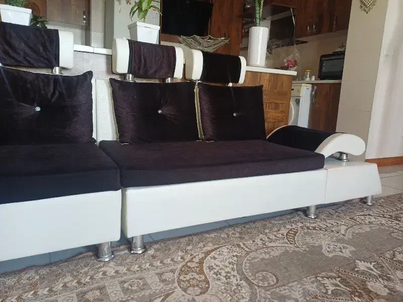 مبل ۶ نفره راحتی ال|مبلمان خانگی و میز عسلی|دماوند, مسکن مهر گیلاوند|دیوار