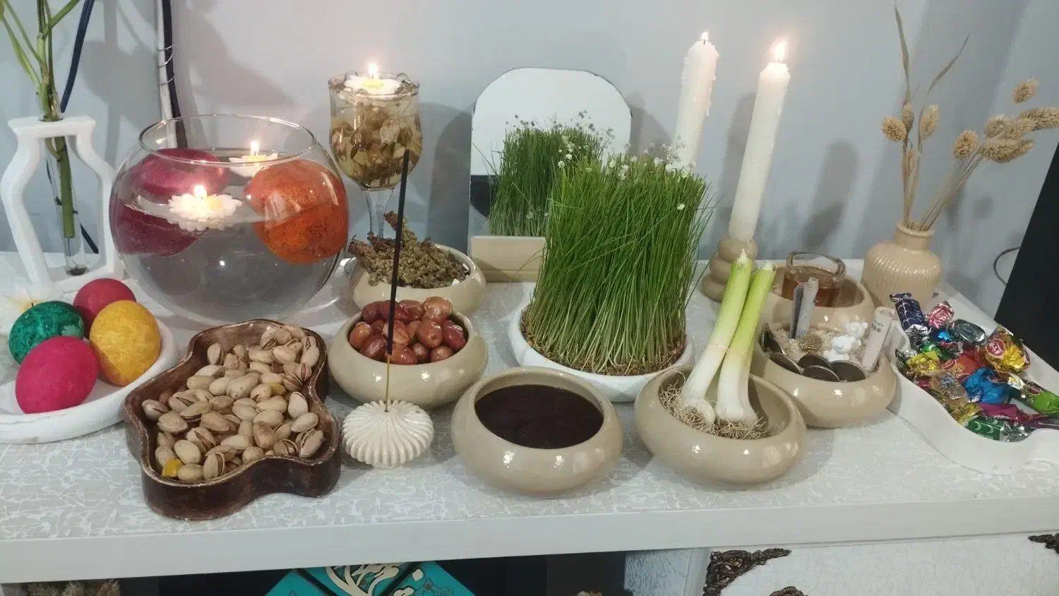 ساخت انواع گیف شمع، شمع، واکسسوری|صنایع دستی و سایر لوازم تزئینی|یاسوج, |دیوار