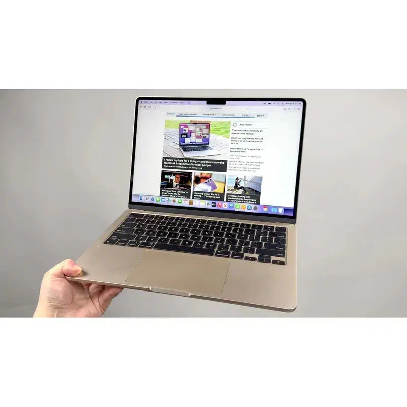 مک بوک13.6اینچی اپل مدل MacBook Air MRXT3 2024 LLA|رایانه همراه|بندرعباس, |دیوار
