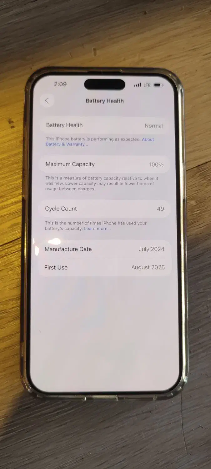 اپل iPhone 15 Pro Max با حافظهٔ ۲۵۶ گیگابایت|موبایل|کرج, شهرک فرهنگیان|دیوار