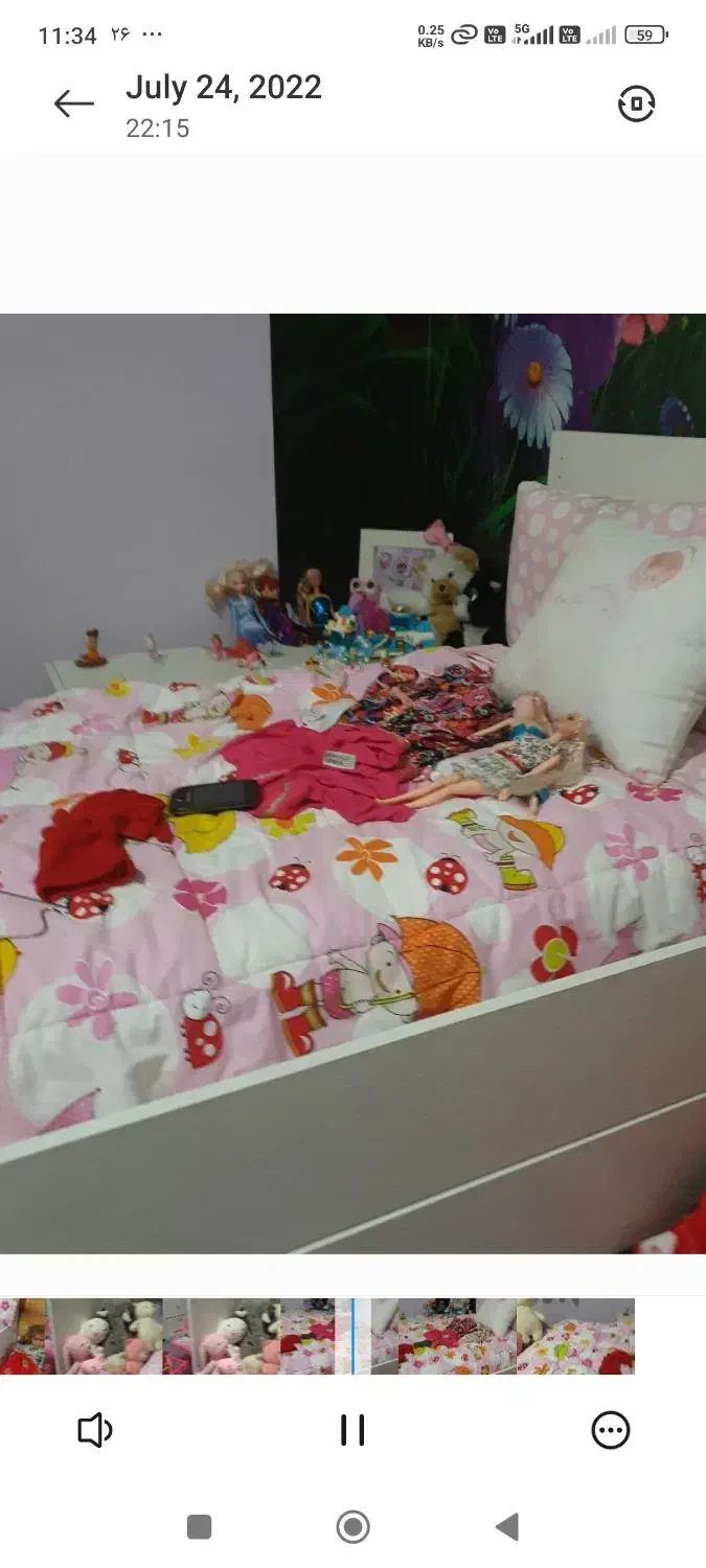 تخت چوبی|تخت و صندلی بچه|کیش, |دیوار