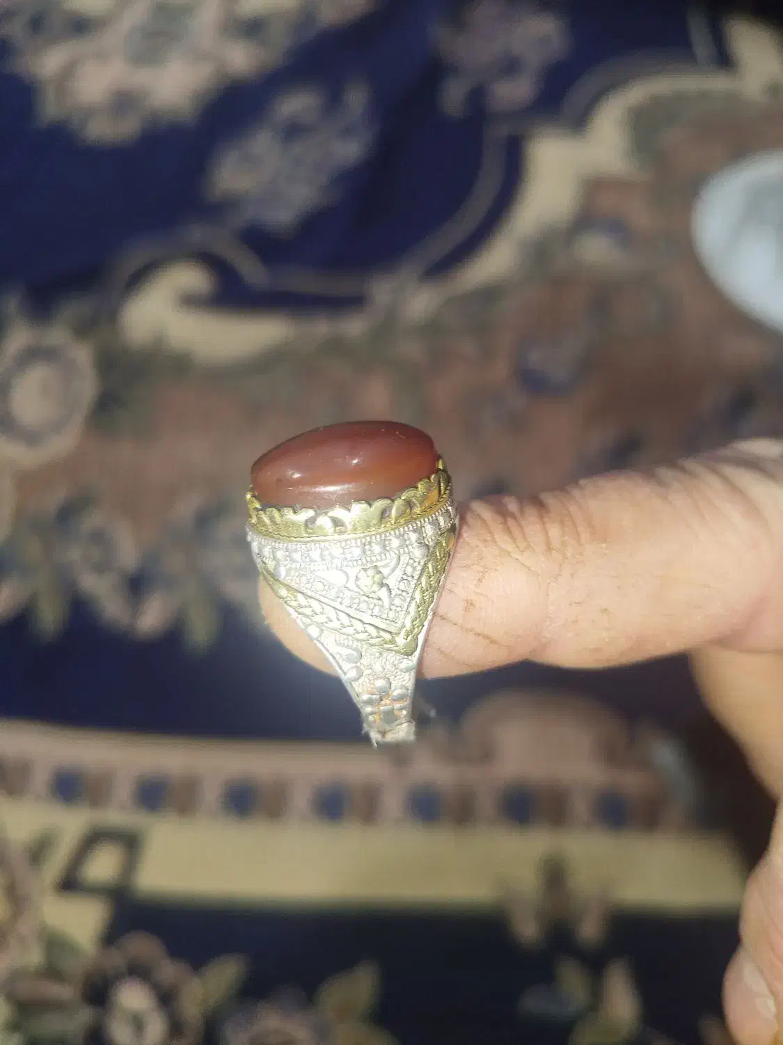 انگشتر نقره|جواهرات|خاوه, |دیوار