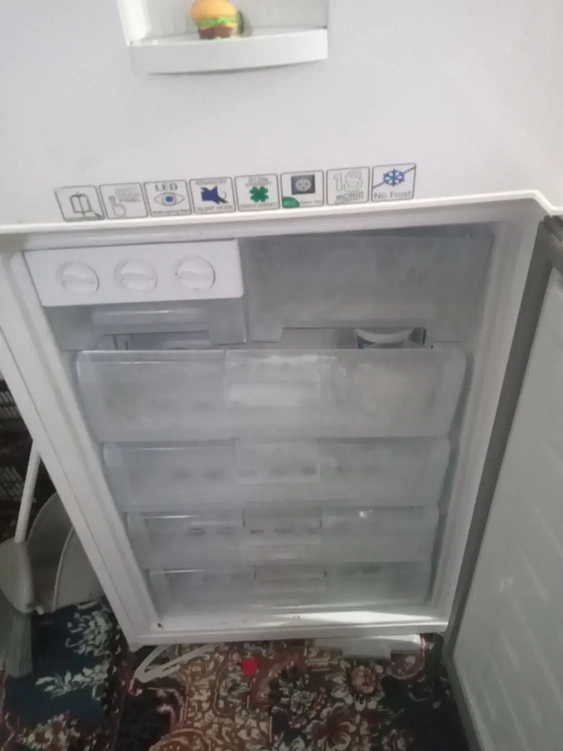 یخچال فریزر نو سه ماه کار بی صدا|یخچال و فریزر|مشهد, چهاربرج|دیوار