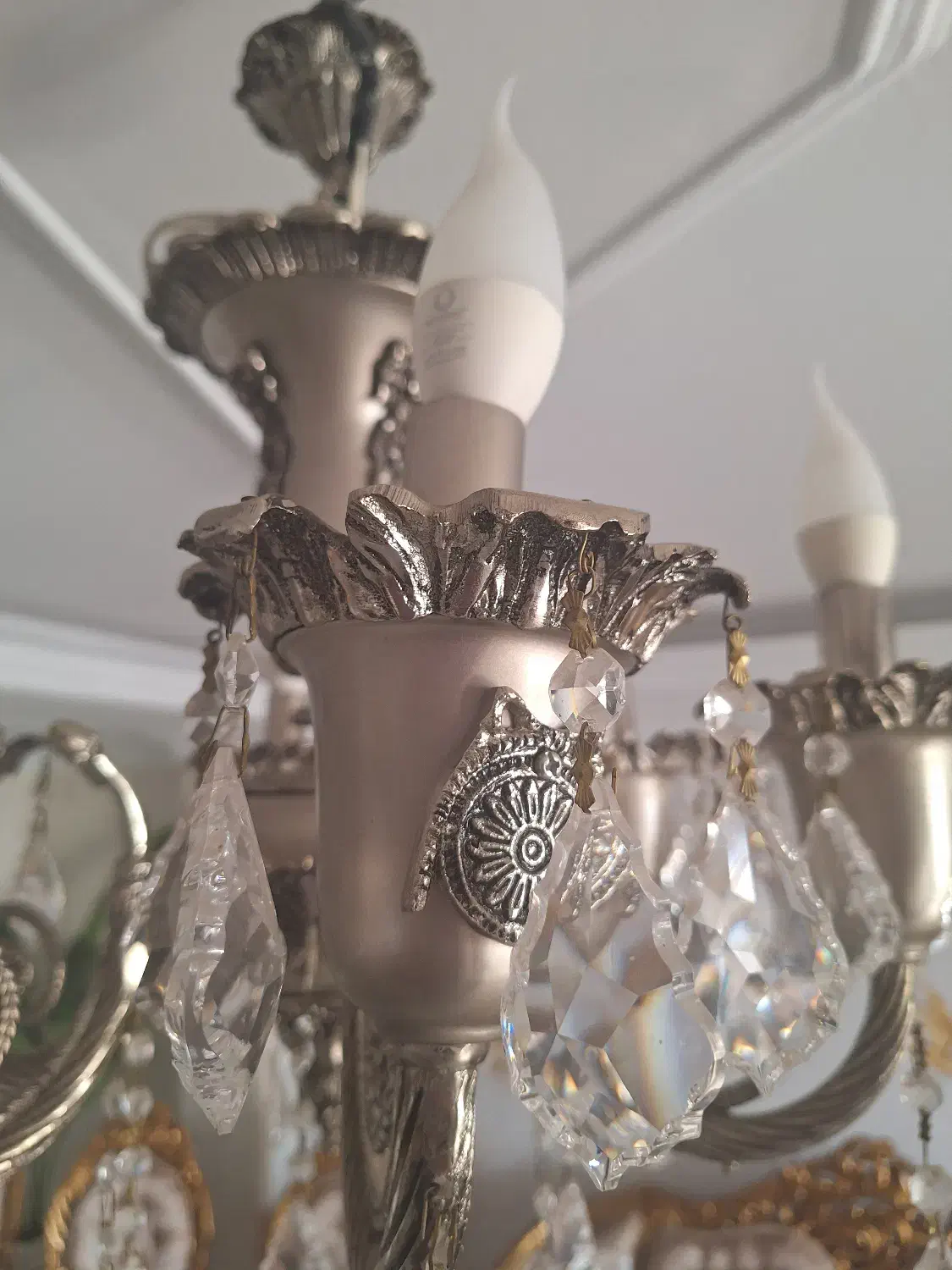 لوستر شش شاخه سیلور|لوستر و چراغ آویز|تهران, فردوسی|دیوار