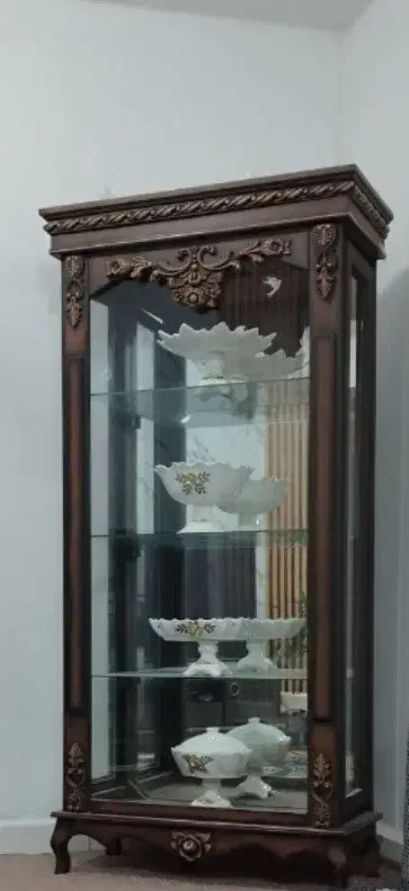 بوفه چوبی|بوفه، ویترین، کنسول|شوش, |دیوار